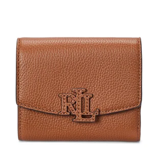 Mały Portfel Damski LAUREN RALPH LAUREN 432966782002 Brązowy - Portfele - miniaturka - grafika 1