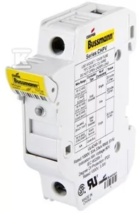 Podstawa bezpiecznikowa, 32 A, DC 1000 V, 10 x 38 mm, gPV, 2P, UL, IEC, na szynę DIN - Akcesoria do kolektorów i fotowoltaiki - miniaturka - grafika 1