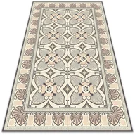 Dywany - Uniwersalny dywan winylowy Vintage pawie pióra 150x225 cm - miniaturka - grafika 1
