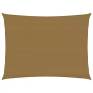 Parasole ogrodowe - vidaXL Żagiel przeciwsłoneczny, 160 g/m, taupe, 3,5x5 m, HDPE vidaXL - miniaturka - grafika 1
