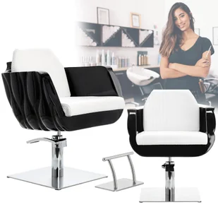 Fotel fryzjerski barberski hydrauliczny do salonu fryzjerskiego Amir - Fotele fryzjerskie - miniaturka - grafika 1
