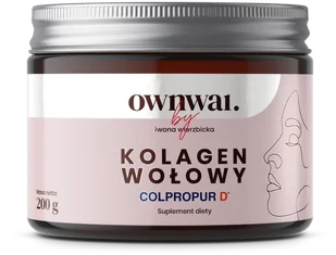 OWNWAI KOLAGEN WOŁOWY 200G - Stawy, mięśnie, kości - miniaturka - grafika 1