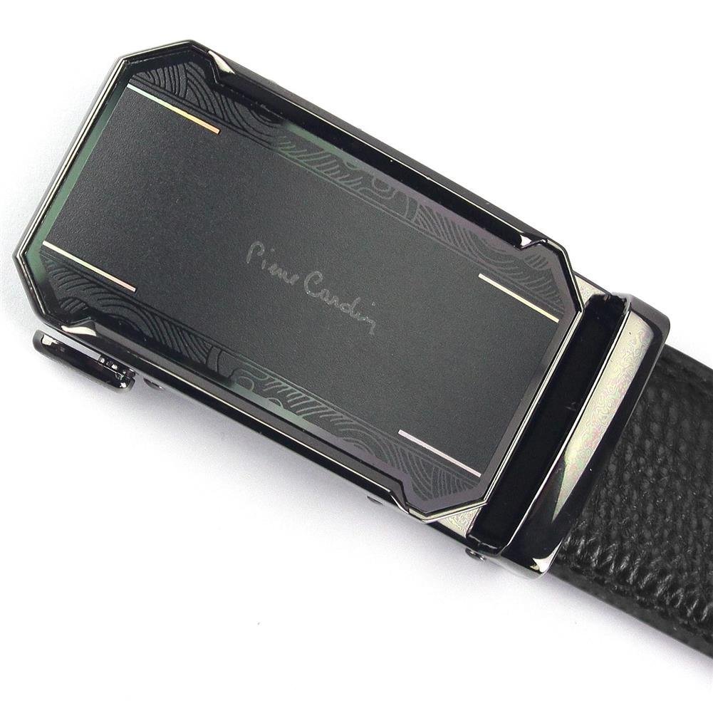 Pasek skórzany męski Pierre Cardin 546 HY08 125 Czarny