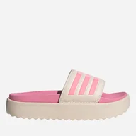 Klapki i japonki męskie - Klapki męskie Adidas Adilette Platform HP9409 44.5 Różowe (4066748822140) - miniaturka - grafika 1