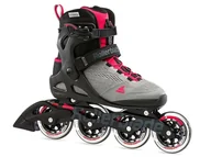 Rolki - Rolki Rollerblade Macroblade 90 W Grey/Pink 2021 - miniaturka - grafika 1