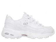 Buty sportowe damskie - Buty Damskie Skechers 11931WNVR D'lites Fresh Start Białe 39 - miniaturka - grafika 1