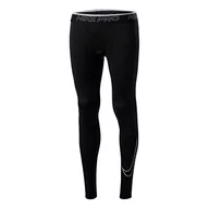 Legginsy - NIKE DD1913 M NP DF obcisłe legginsy męskie czarne/białe M - miniaturka - grafika 1