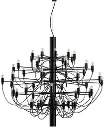 Flos - 2097/50 LED Lampa Wisząca Czarna Flos - Lampy sufitowe - miniaturka - grafika 1