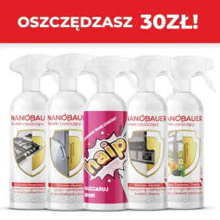 LŚNIĄCY DOM zestaw 5 środków czyszczących z HAIP - Inne artykuły czyszczące - miniaturka - grafika 1