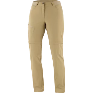SPODNIE SALOMON WAYFARER ZIP OFF W C20064 - Spodnie sportowe damskie - miniaturka - grafika 1