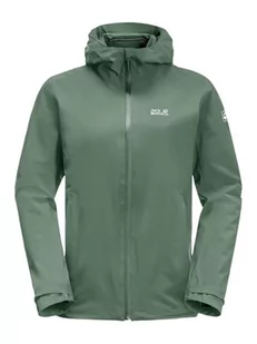 Jack Wolfskin Kurtka przeciwdeszczowa w kolorze khaki - Kurtki i kamizelki sportowe damskie - miniaturka - grafika 1