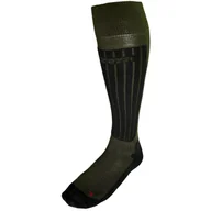 Skarpety termoaktywne - Accezzi Merino 80, skarpety narciarskie, zielone - miniaturka - grafika 1