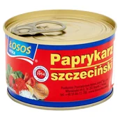 Konserwy i dania rybne - Łosoś Paprykarz szczeciński 170g ŁOSOŚ - miniaturka - grafika 1