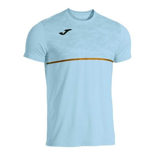 Joma Męska koszulka do biegania, XS, 3XL, oddychająca tkanina z technologią Micro-Mesh - Sportowy krój - Record III