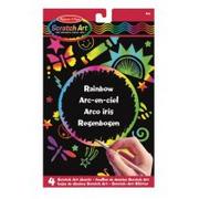 Zabawki kreatywne - Zdrapywanka Scratch Art Tęcza Melissa & Doug - miniaturka - grafika 1