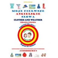 Baśnie, bajki, legendy - ACUATICA MOJE PIERWSZE ANGIELSKIE SŁOWA - UBRANIA I POGODA - Hanna Jewiak - miniaturka - grafika 1