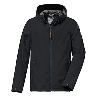G.I.G.A. DX Męska kurtka softshell/kurtka outdoorowa z kapturem - GS 9 MN SFTSHLL JCKT, granatowa, 4XL, 38213-000 - Kurtki męskie - miniaturka - grafika 1