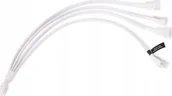 Chłodzenie wodne - Alphacool Alphacool Y-Splitter 4-Pin auf 4x 4-Pin PWM 30cm - weiß - miniaturka - grafika 1