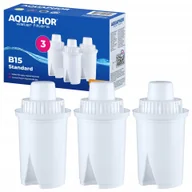 Wkłady filtrujące - Aquaphor 3x Wkład Filtrujący Okrągły Standard B15 Do Dzbanka 3SZT - miniaturka - grafika 1