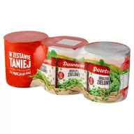 Warzywa w marynacie - Dawtona Groszek zielony 600 g (3 x 200 g) - miniaturka - grafika 1