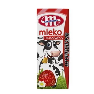 Mlekovita Mleko UHT o smaku truskawkowym - Mleko - miniaturka - grafika 1