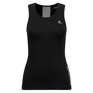 Le Coq Sportif Tech Débardeur N°1 W Biustonosz tank top, Kobieta, Czarny, 2XS - Koszulki i topy damskie - miniaturka - grafika 1