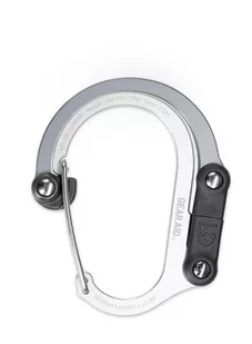 Karabińczyk Gear Aid Heroclip Medium - shade of grey - Multitools - miniaturka - grafika 1