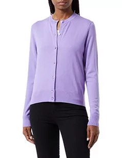 BOSS Damski sweter kardiganowy, jasnofioletowy, XL (DE) - Swetry damskie - miniaturka - grafika 1