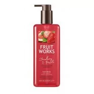 Kosmetyki do kąpieli - Grace Cole Fruit Works Hand Wash Truskawka & Pomelo 500ml 81222-uniw - miniaturka - grafika 1