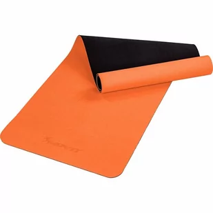 Movit Mata do ćwiczeń Yoga 190 x 60 cm pomarańczowa M77398 - Maty do ćwiczeń - miniaturka - grafika 1