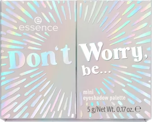 Essence Don't Worry, be... mini eyeshadow palette 5.0 g - Cienie do powiek Essence Don't Worry, be... mini eyeshadow palette 5.0 g - Cienie do powiek - miniaturka - grafika 2