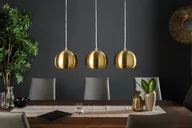 Lampy sufitowe - Invicta Interior Lampa wisząca golden ball złota 39440 - miniaturka - grafika 1