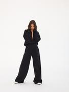 Spodnie damskie - JOGGERY URBAN BLACK - MADE BY US - miniaturka - grafika 1