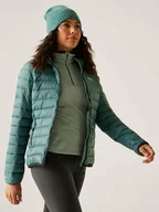 Kurtki damskie - Regatta Kurtka pikowana "Marizion" w kolorze zielonym - miniaturka - grafika 1