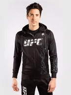 Bluzy sportowe męskie - Venum Bluza Ufc Aauthentic Fight Week Zip Black - miniaturka - grafika 1