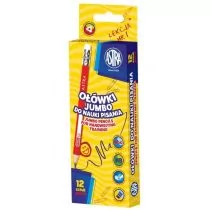 Astra Ołówek do nauki pisania 12szt) ASTRA - Przybory szkolne - miniaturka - grafika 1