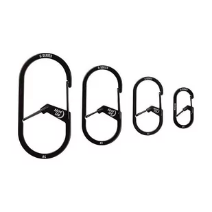 Nite Ize - G-Series Dual Chamber Carabiner #2 - Black - GS2-01-R6 - Sprzęt wspinaczkowy - miniaturka - grafika 4