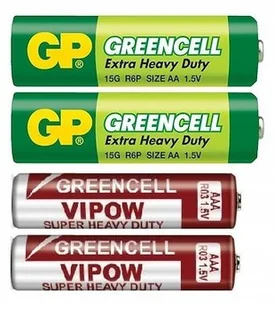 NOWE BATERIE PALUSZKI AA AAA PILOT TV SAT KOMPLET GREENCELL zestaw 2szt - Piloty - miniaturka - grafika 1