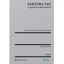 Faktura VAT w pytaniach i odpowiedziach Gierszewska Karolina Barnik Paweł - Prawo - miniaturka - grafika 2