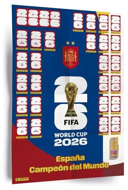 Panini FIFA World Cup 2026 Plakat z naklejkami 8051708041170