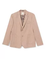 Marynarki męskie - bugatti Męska marynarka 398300-39232, beżowo-40, regularna, beżowy-40, 52 - miniaturka - grafika 1