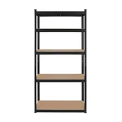 Szafy i regały magazynowe - Regał magazynowy REBEL RB-1251B 180 x 40 x 90 cm - miniaturka - grafika 1