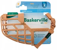 Kagańce dla psów - BASKERVILLE KAGANIEC CLASSIC 8 BEŻOWY dł. 7,5cm obwód 32cm - miniaturka - grafika 1