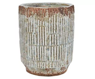 Belldeco Osłonka Na Kwiaty Fiore Blue Prążki 1A CG36183WB88A - Donice - miniaturka - grafika 1