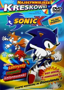 Sonic X (booklet) - Kino familijne DVD - miniaturka - grafika 1