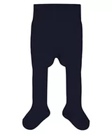 Rajstopy - FALKE Uniseks - niemowlęta Rajstopy Cosy Rib B TI Trwała Bawełna Kaszmir grube jednokolorowe 1 Para, Niebieski (Midnight 6098), 62-68 (1-6 miesiące) - miniaturka - grafika 1