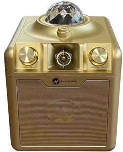 Głośnik Bluetooth N-Gear Disco Star 710SG Złoty  ! - Głośniki przenośne - miniaturka - grafika 1