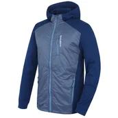 Bluzy sportowe męskie - Męska bluza Husky Any M Rozmiar: XXL / Kolor: niebieski - miniaturka - grafika 1