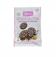 Ciastka - Ciastka bezglutenowe Frollini Senza Glutine kakao o irzechy 200g Lazzaroni - miniaturka - grafika 1