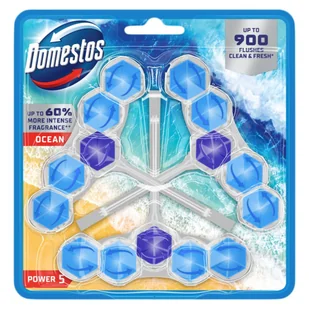 Domestos Kostka toaletowa Power 5 Ocean 3x50g - Środki do WC - miniaturka - grafika 1